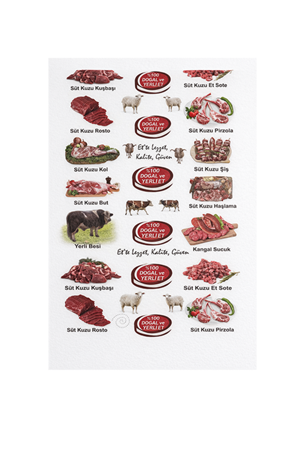 Ankara Kasap Kağıt 1.Hamur Naylonlu 10 Kg