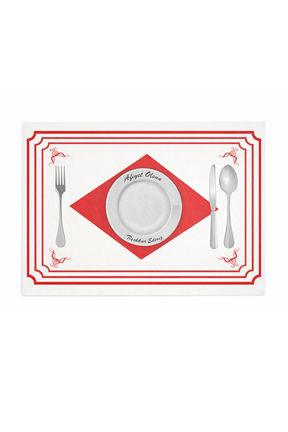 Amerikan Servis 32*42 Cm 500 Ad.