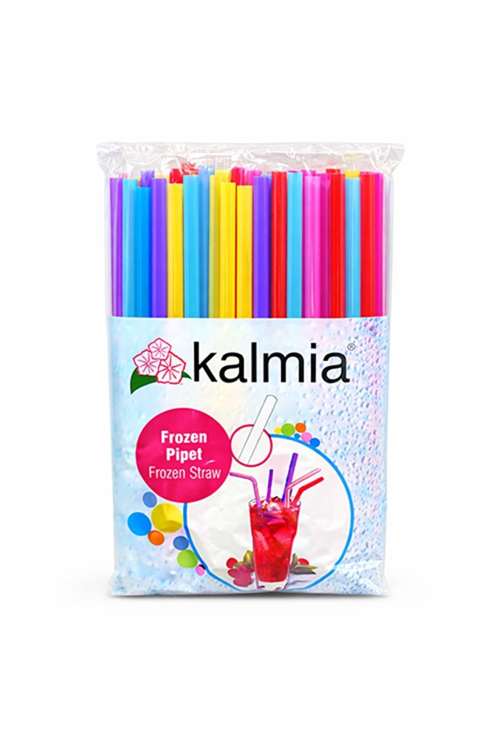 Bono Pipet Jelatinli Körüklü Frozan Renkli 100Lü*50 Pk