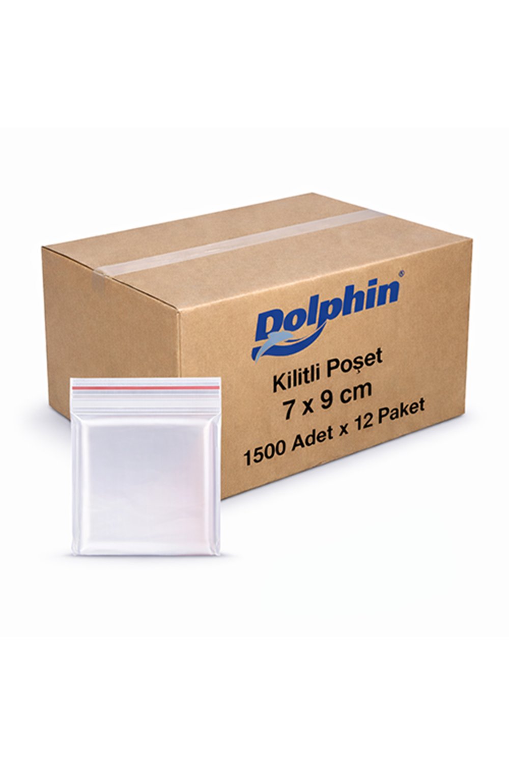 Dolphin 7*9 Kilitli Poşet 1500Li*12 Pk.