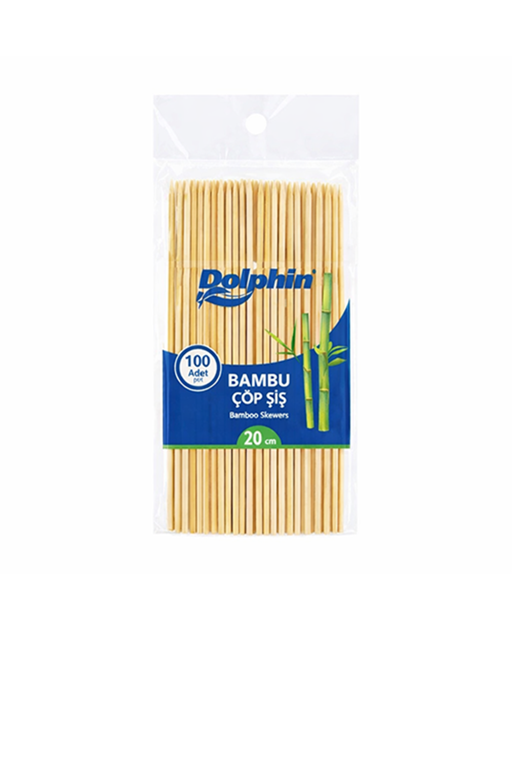 Dolphin Çöp Şiş 20 Cm 100Lü*200 Pk.