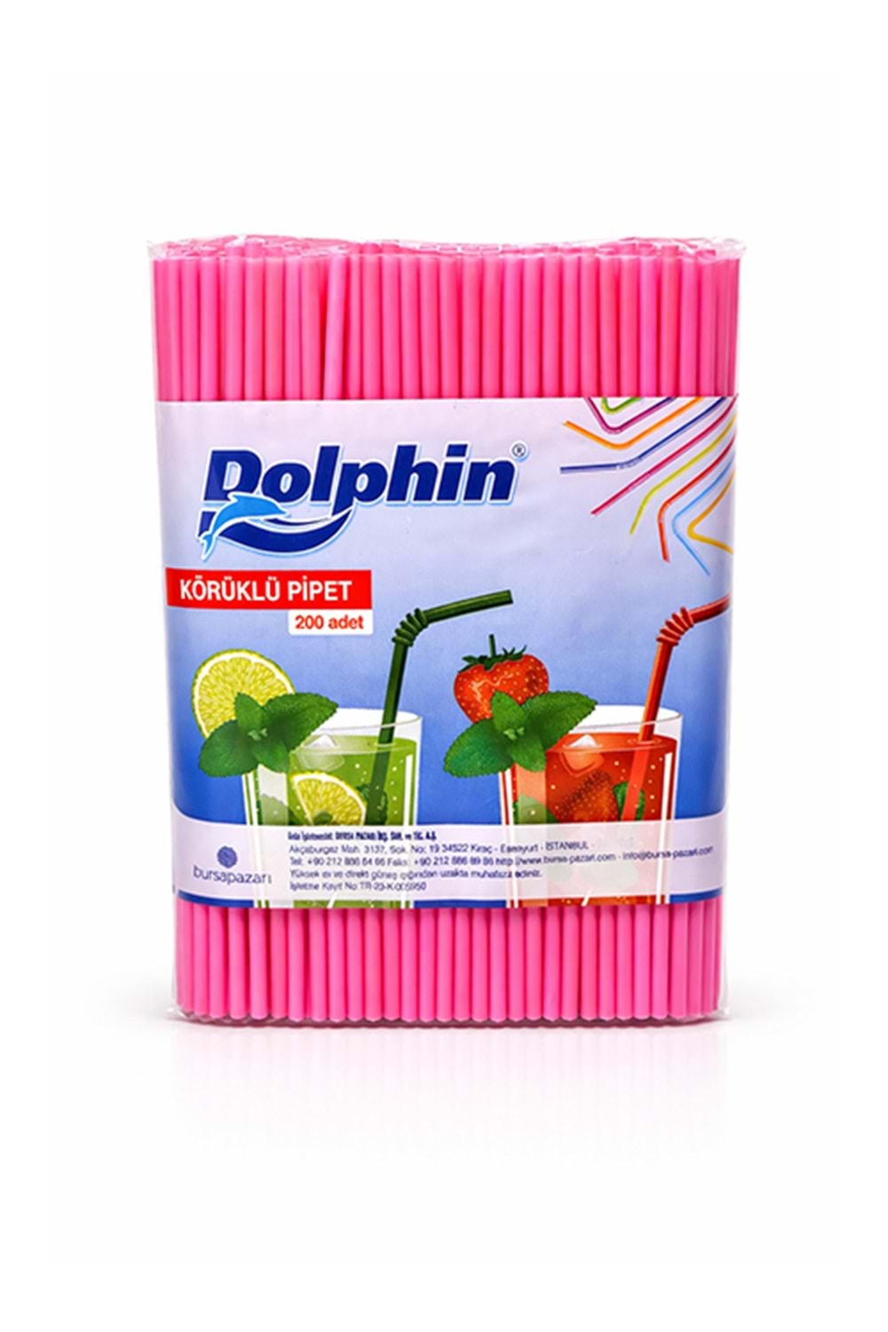 Dolphin Pipet Körüklü 200Lü*50 Pk.
