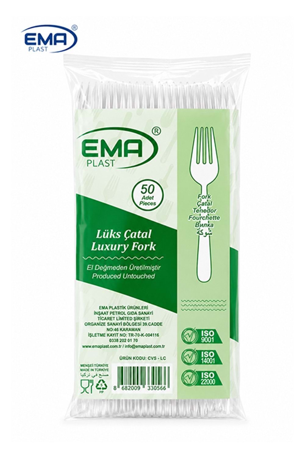 Ema Lüks Çatal 50*60 Pk