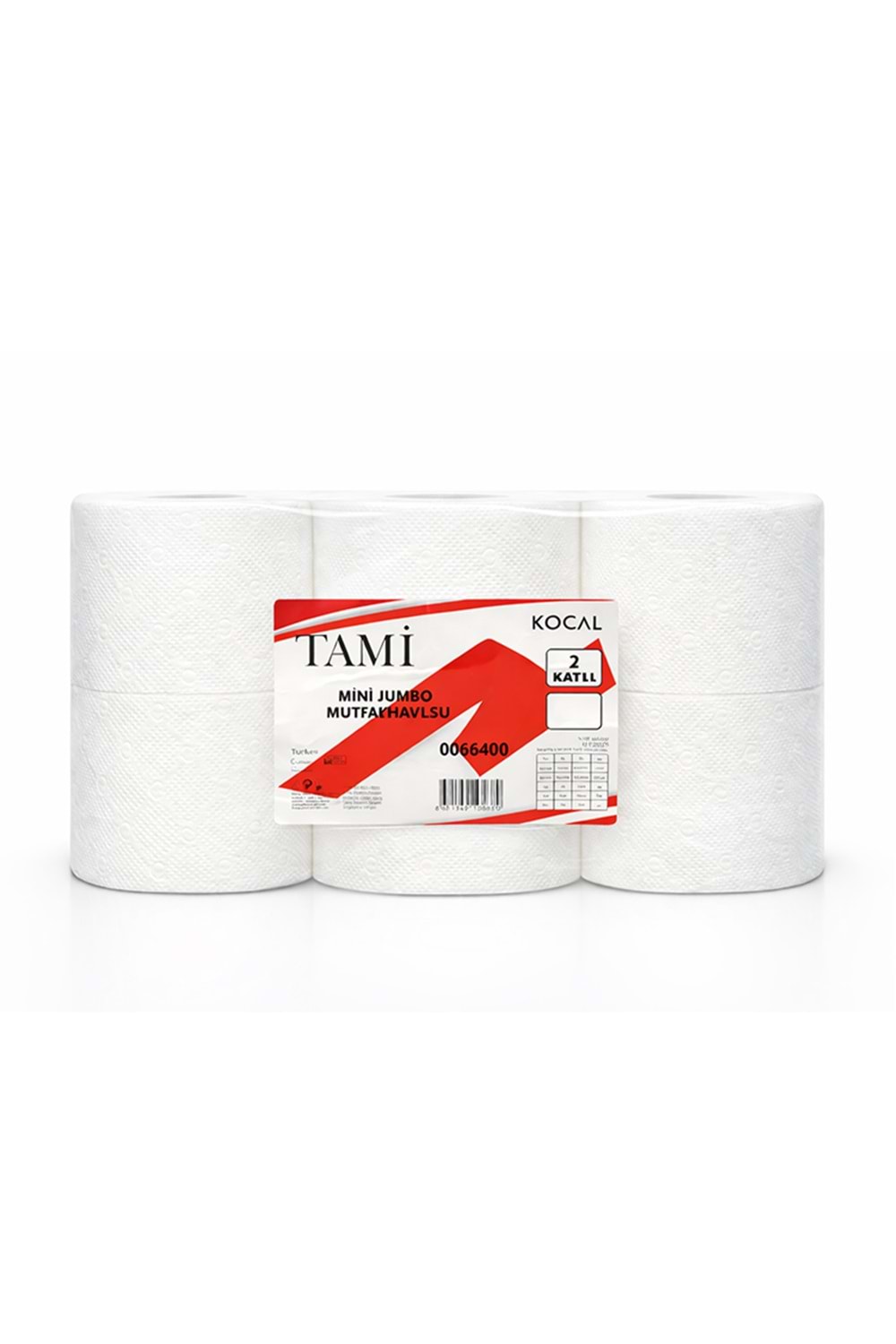 Tami Mini Jumbo Tuvalet Kağıdı (3 Kg) 12 Li