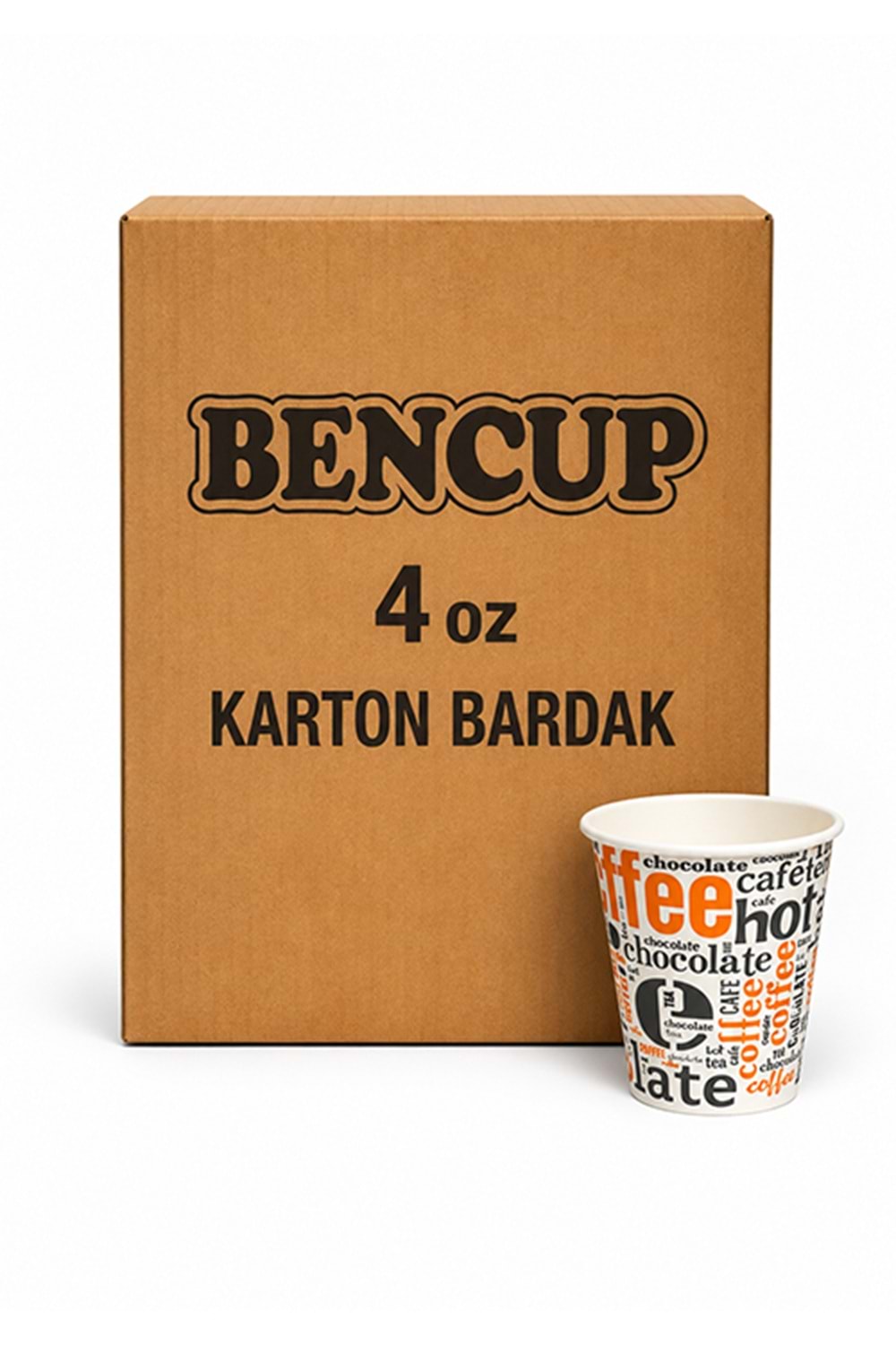 Bencup 4 Oz Karton Bardak 50Li*40Pkt
