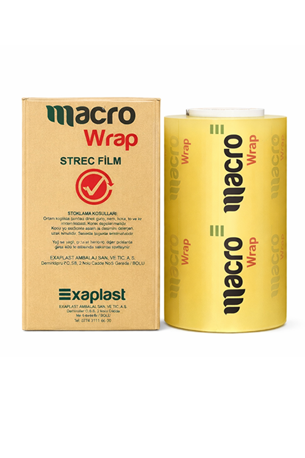 Macro Wrap Streç 30*1500 8 Mic