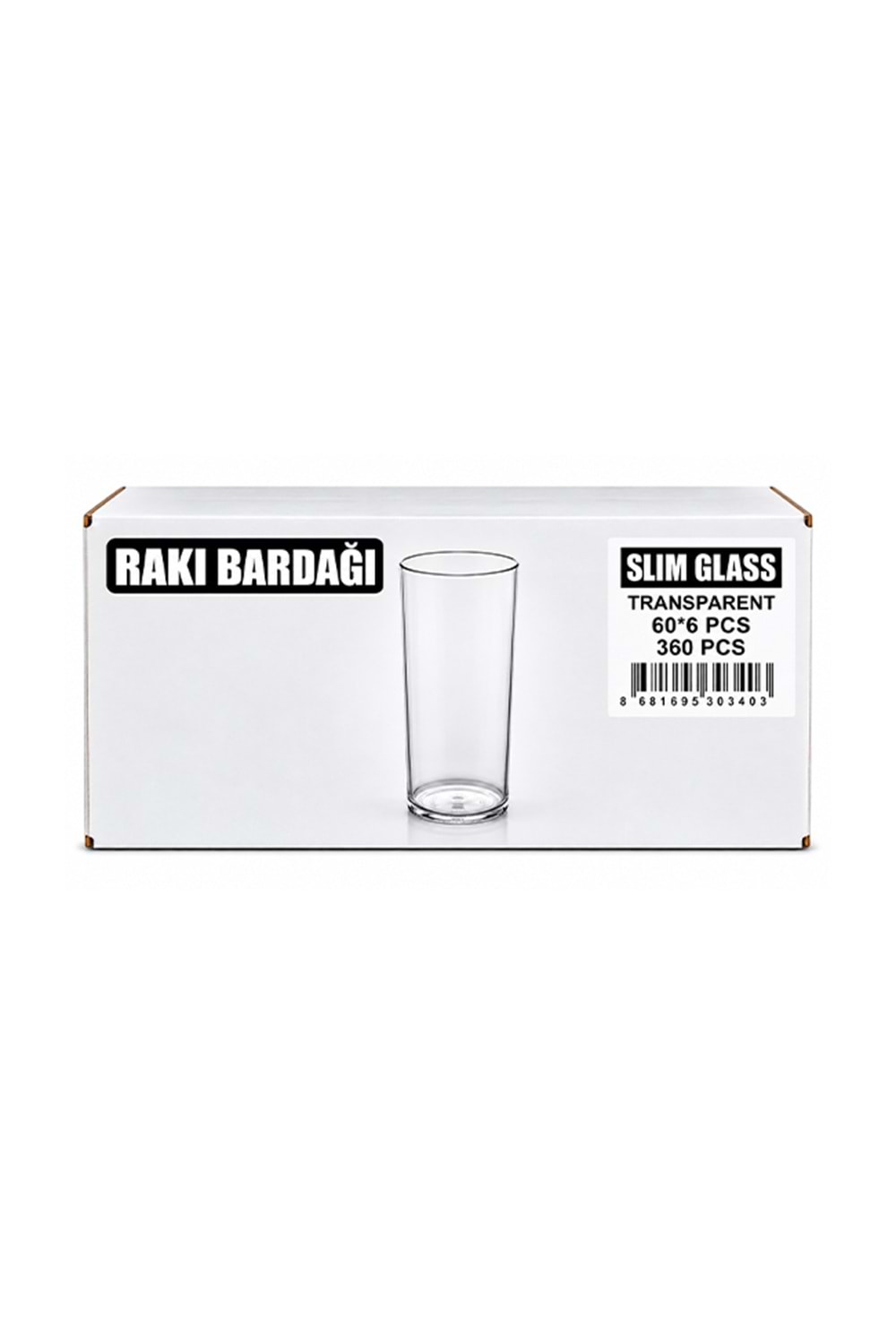Rakı Bardağı 6Lı*60 Pk