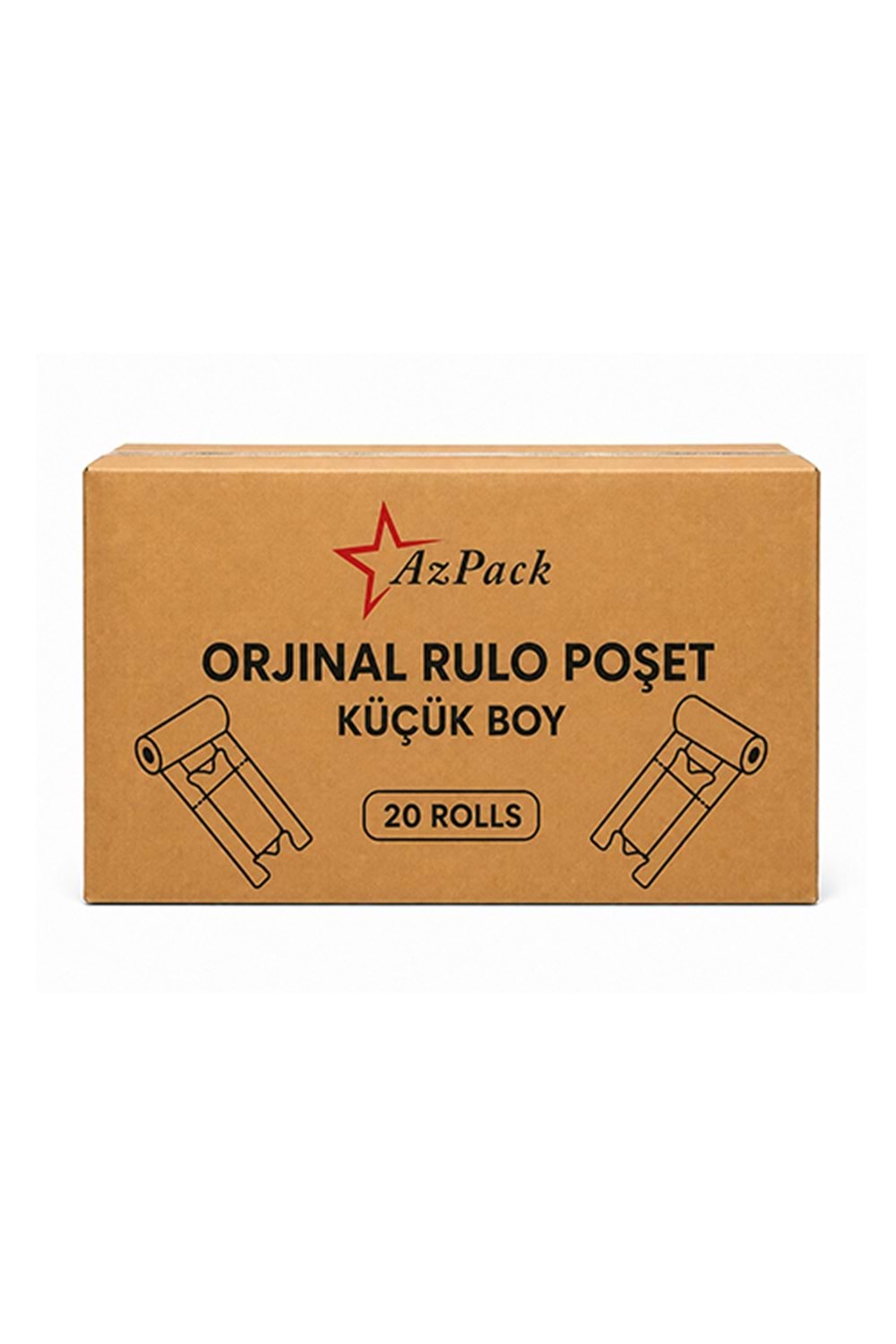 AZPACK KÜÇÜK BOY RULO POŞET 20 Lİ