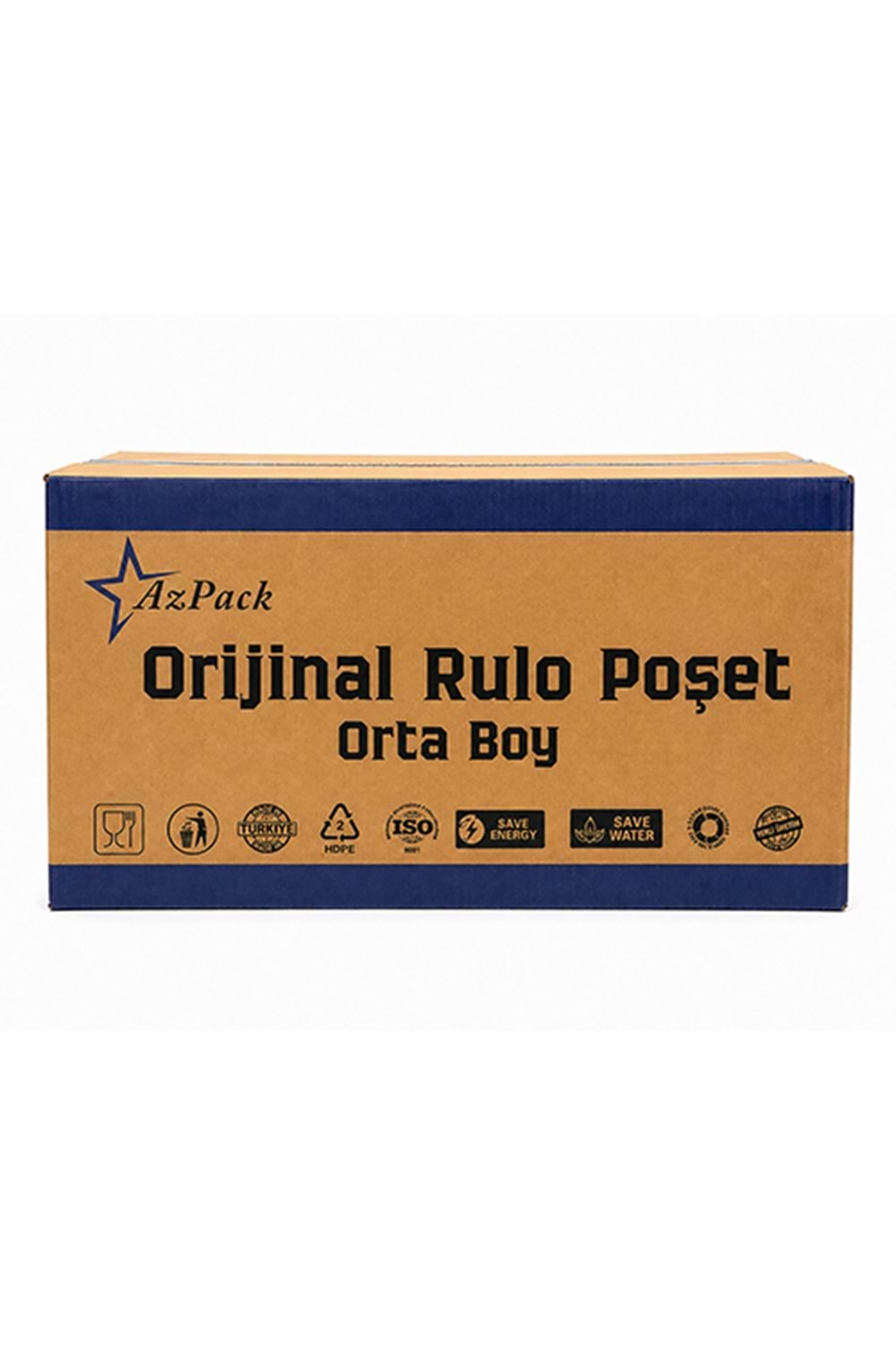 AZPACK ORTA BOY RULO POŞET 20 Lİ