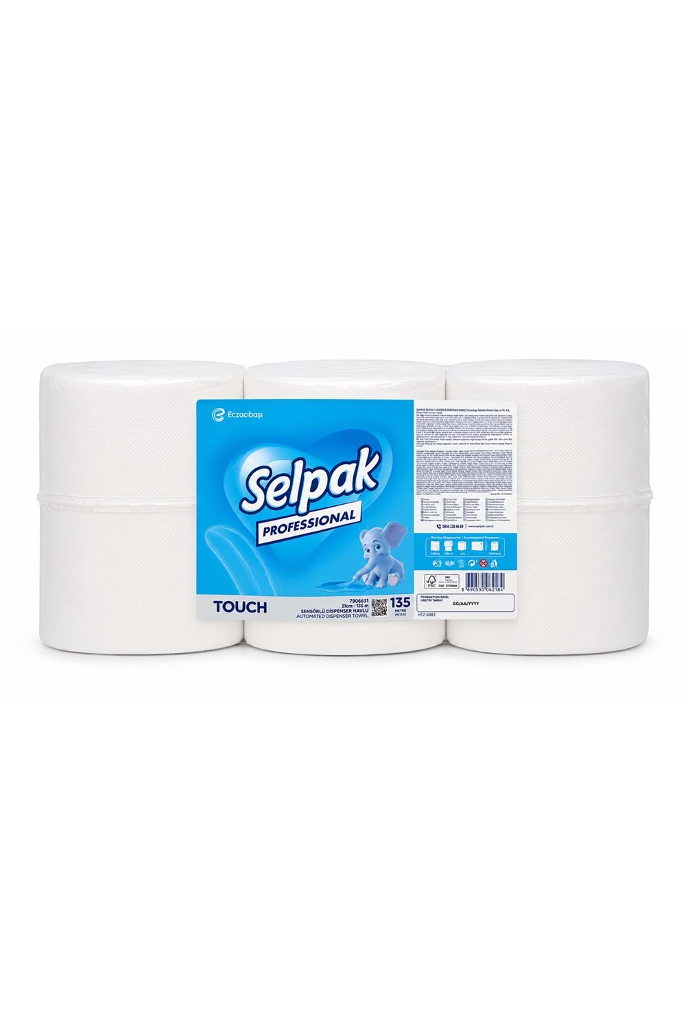 Selpak Prof. Hareketli Havlu 21 Cm.-135 Mt. (7906631)