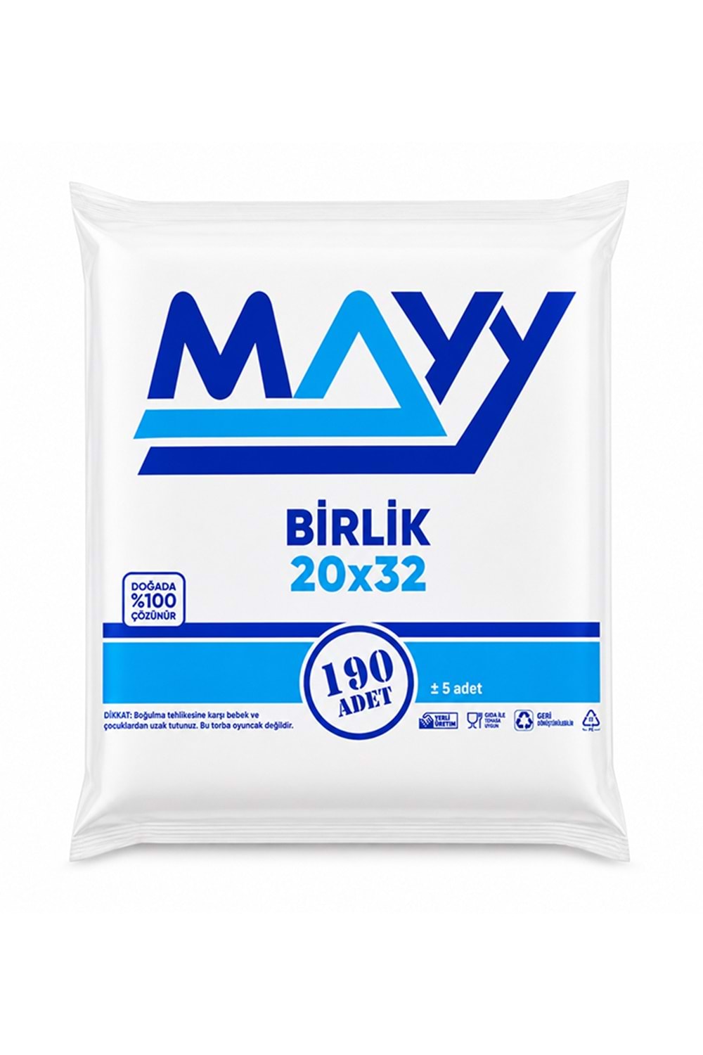 Mayy 20*32 Birlik Şeker Poşeti 190*40 Pk.