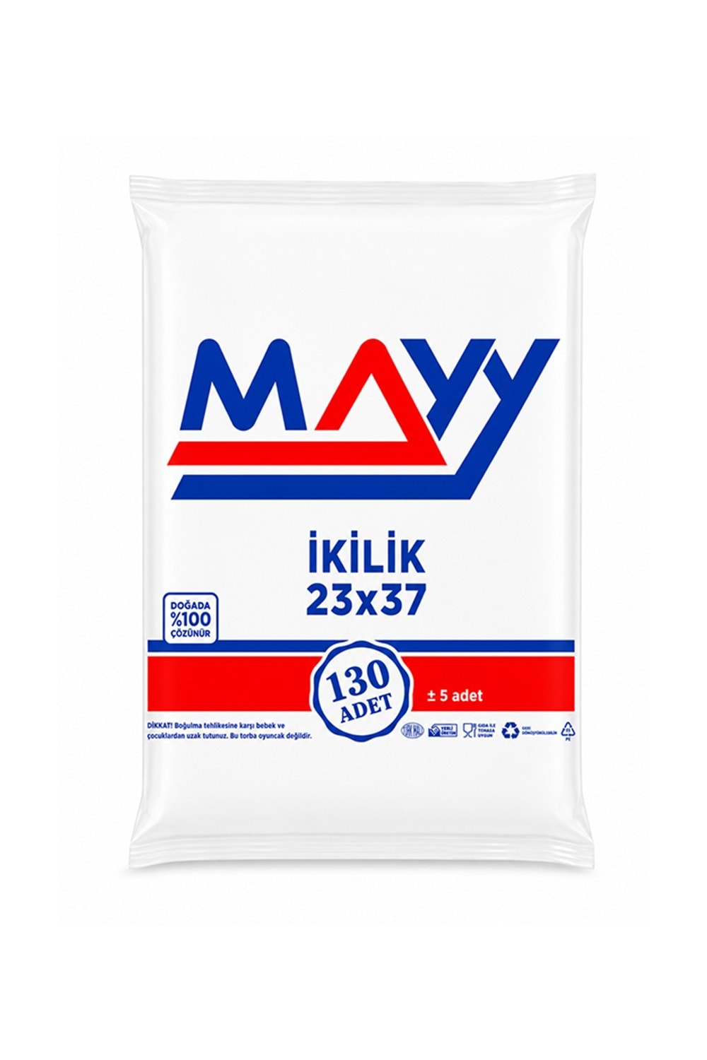 Mayy 23*37 İkilik Şeker Poşeti 130*40 Pk.