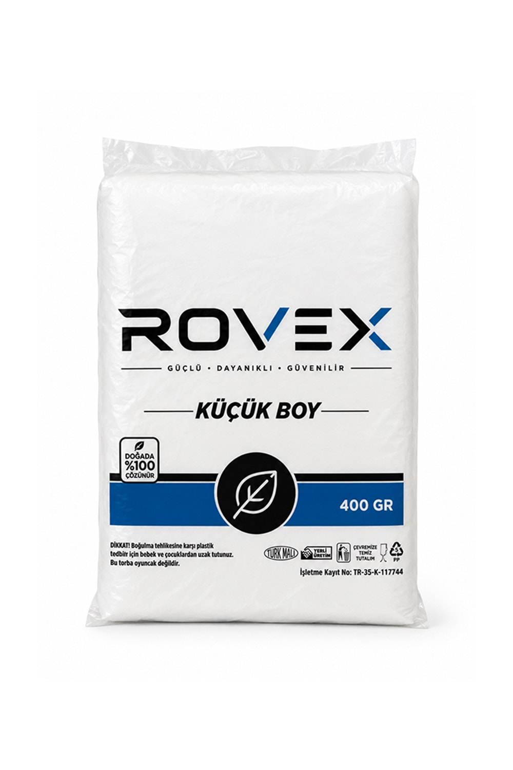 Rovex Hışır Poşet Küçük 400 Gr*30 Pk.