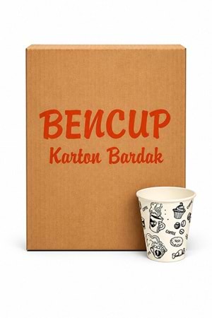 Bencup 6,5 Oz Karton Bardak 50Li*60 Pkt