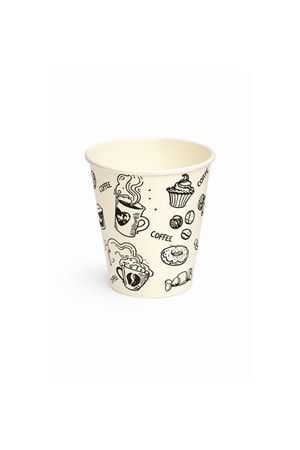 Bencup 6,5 Oz Karton Bardak 50Li*60 Pkt