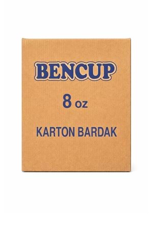 Bencup 8 Oz Karton Bardak 40Lı*50Pkt