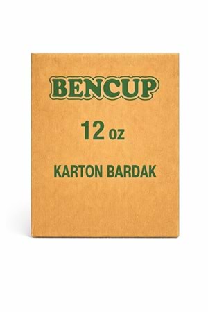 Bencup 12 Oz Karton Bardak 40Lı*50 Pkt