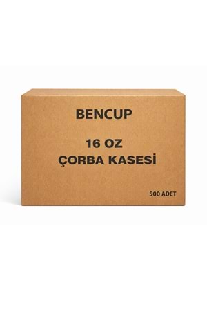 Bencup 16 Oz Çorba Kasesi+Kapak 25*40 Pk