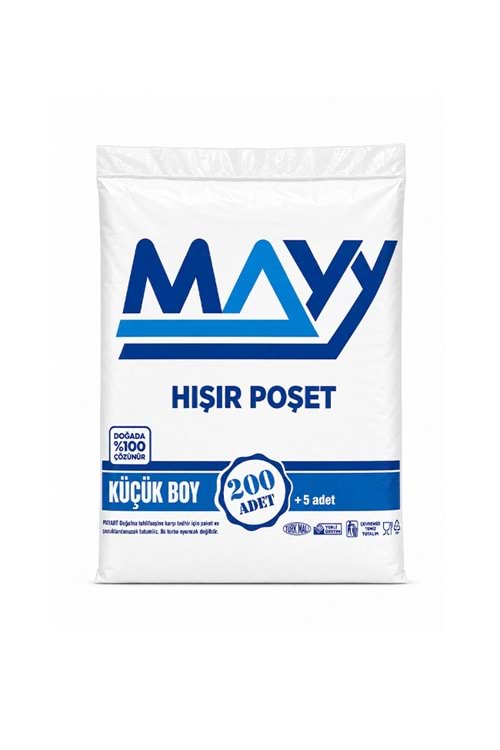 Mayy Hışır Poşet Küçük 200*30Pk