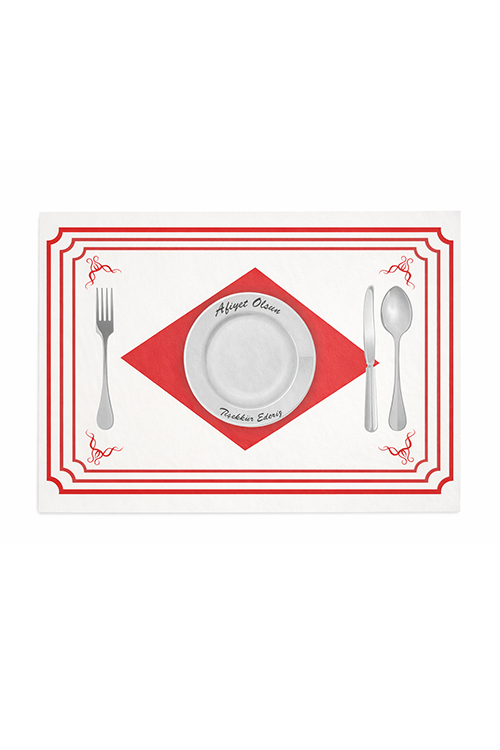 Amerikan Servis 32*42 Cm 500 Ad.