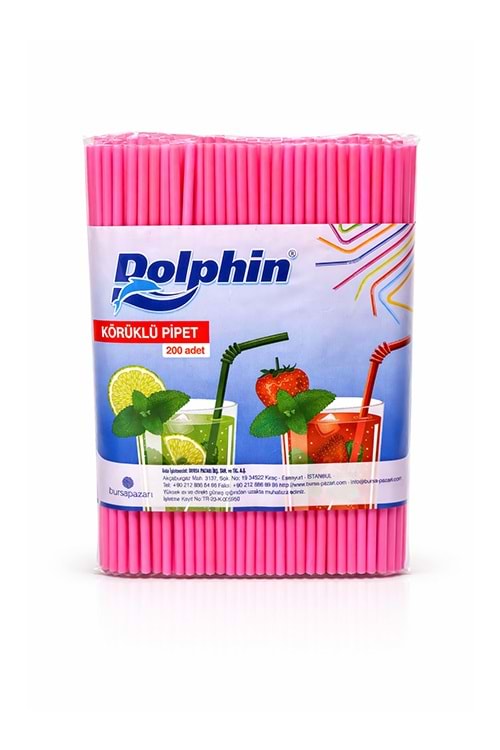 Dolphin Pipet Körüklü 200Lü*50 Pk.