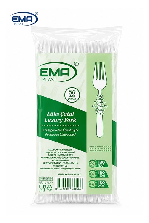 Ema Lüks Çatal 50*60 Pk