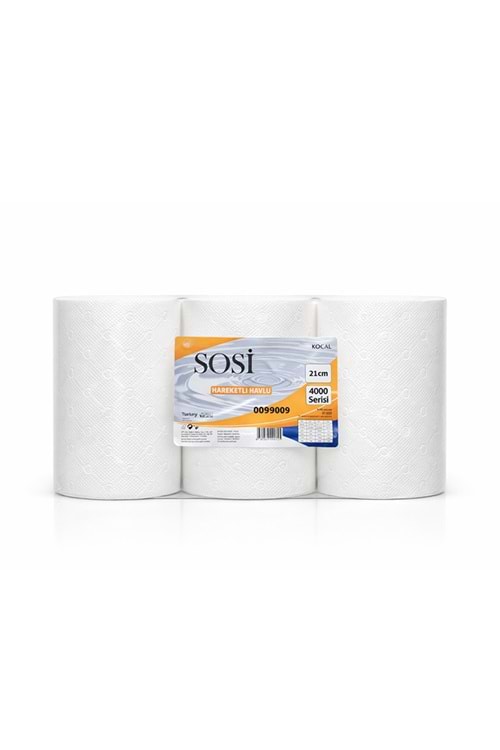 Sosi Hareketli Havlu 4 Kg 21Cm 6Ad.