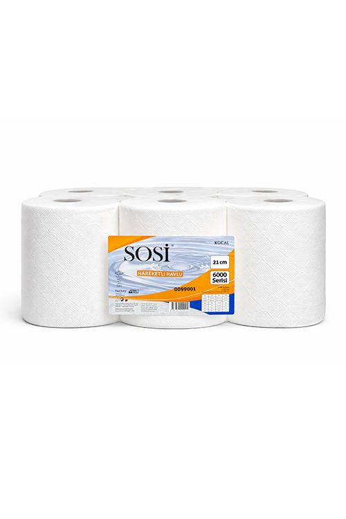 Sosi Hareketli Havlu 6Kg 21Cm 6Ad.