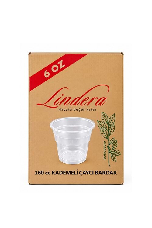 Lindera 160 Cc Kademeli Bardak 100*20 Pk.