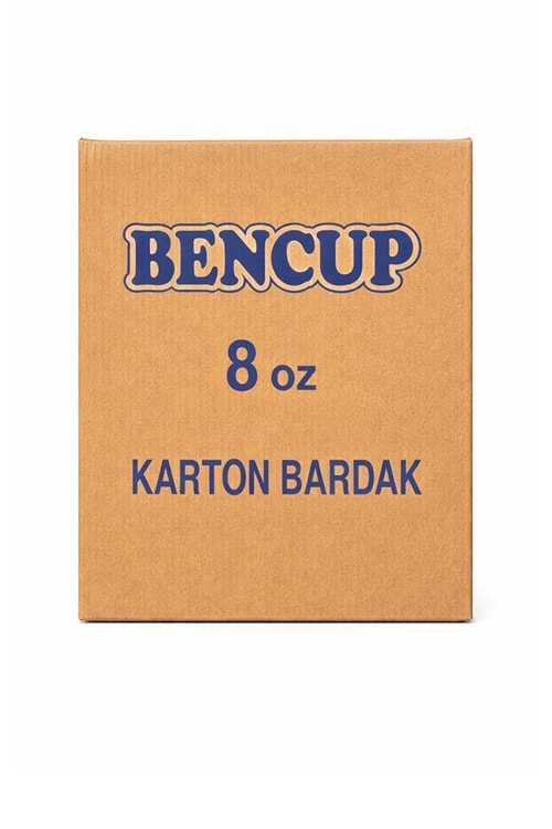 Bencup 8 Oz Karton Bardak 40Lı*50Pkt