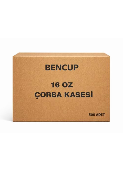 Bencup 16 Oz Çorba Kasesi+Kapak 25*40 Pk