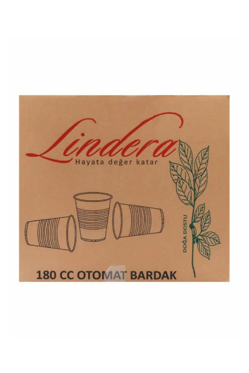 Lindera 180 cc Pet Bardak 100 Lü*30 Pk.