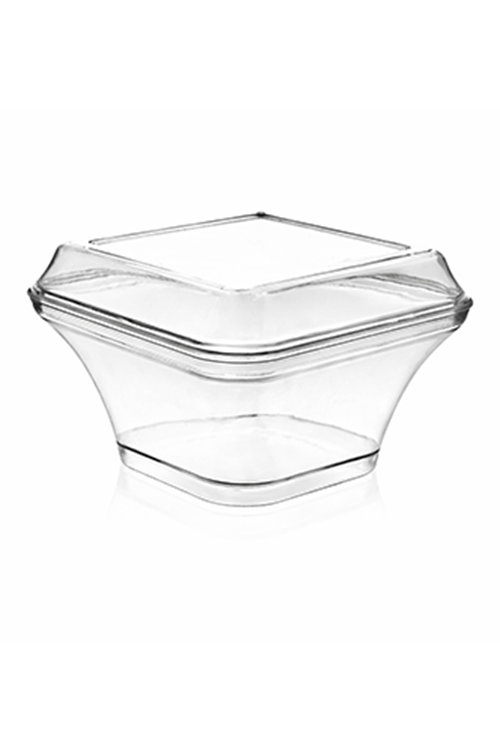 Mayer 314- Asos 260Cc Kare Kapaklı Kase 500 Ad.