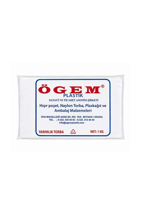 Ögem 14*28 Yarımlık Naylon Torba 25 Kg.