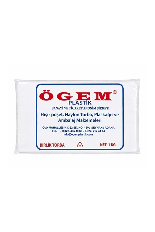 Ögem 20*30 Birlik Naylon Torba 25 Kg.