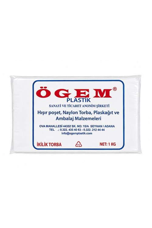 Ögem 23*26 İkilik Naylon Torba 25 Kg.