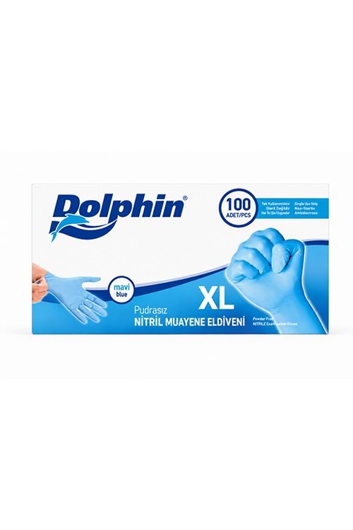 Dolphin Nitril Mavi Eldiven X-Large 100Lü*20 Pk