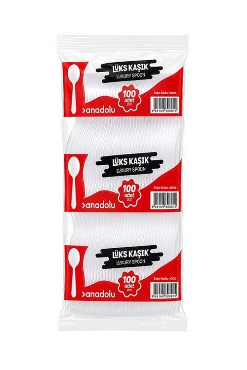 Anadolu Lüks Kaşık 100*40 Pk