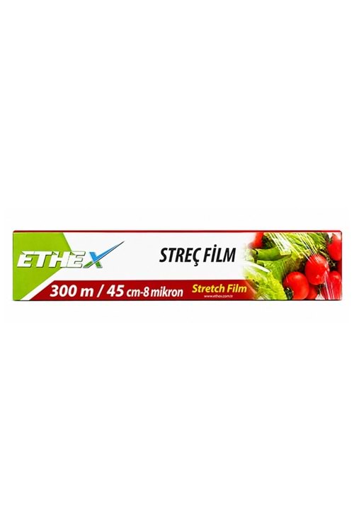Ethex 45*300 Pvc Kutulu Streç 8 Ad.