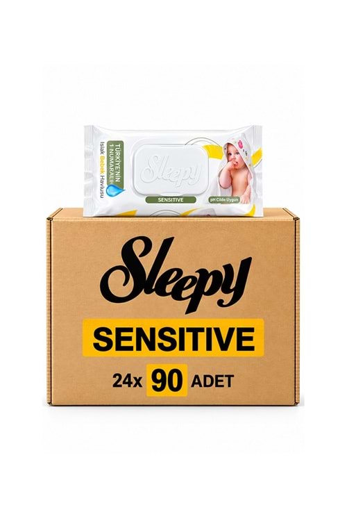 Sleepy Sensitive Islak Mendil 90*24 Pk.