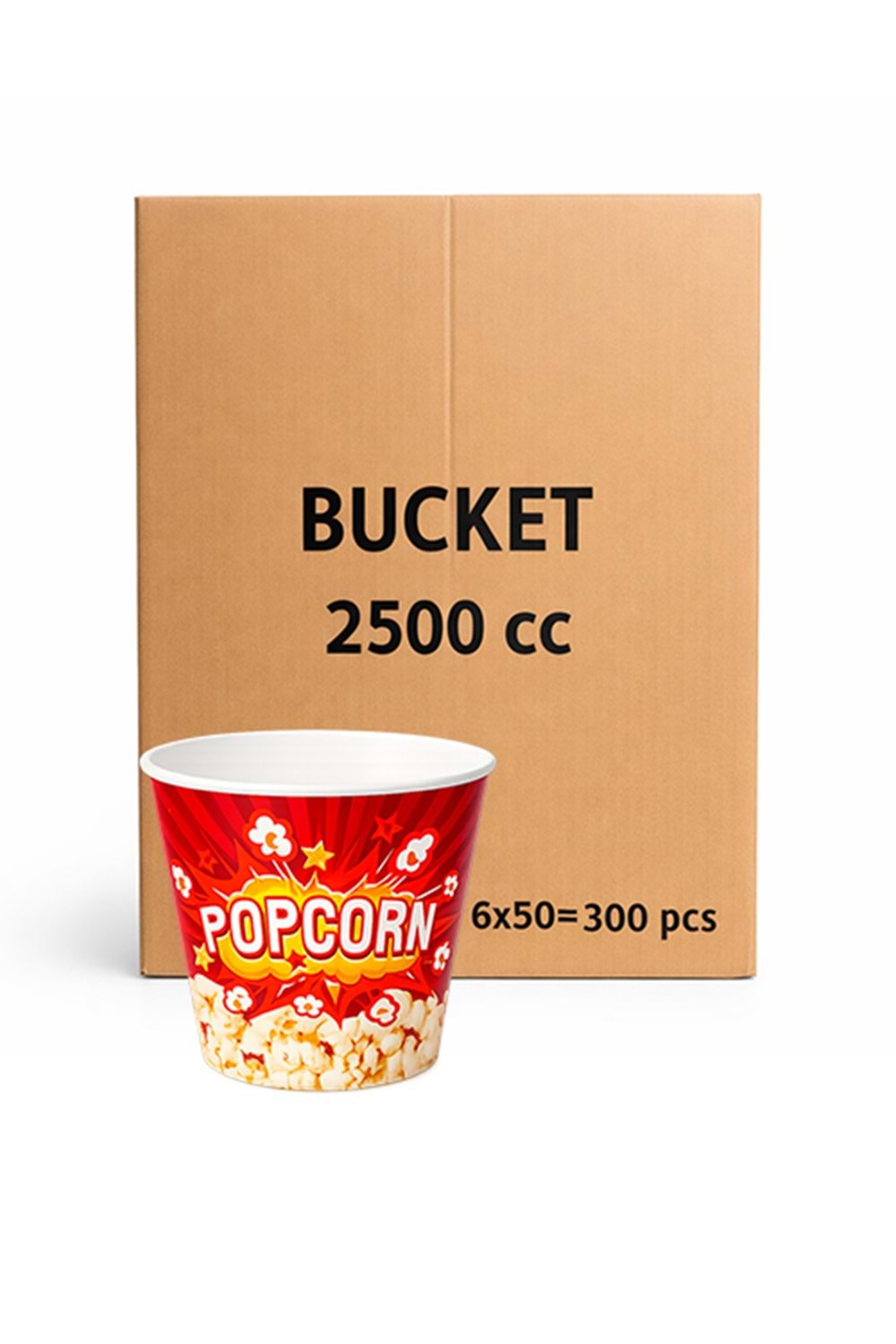 Bencup Midye- Popcorn Kova 85 Oz 270 Ad.