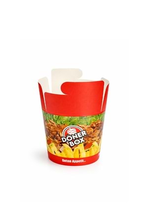 Bencup Karton Kova 26 Oz Dönerbox 50Li*10 Pk