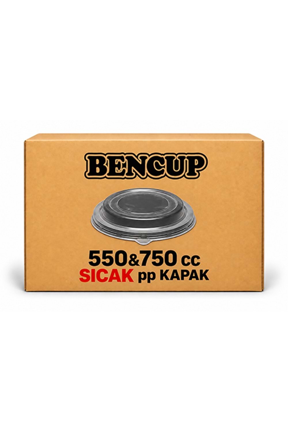 Bencup 550&750 Pp Sıcak Kapak 500 Ad.
