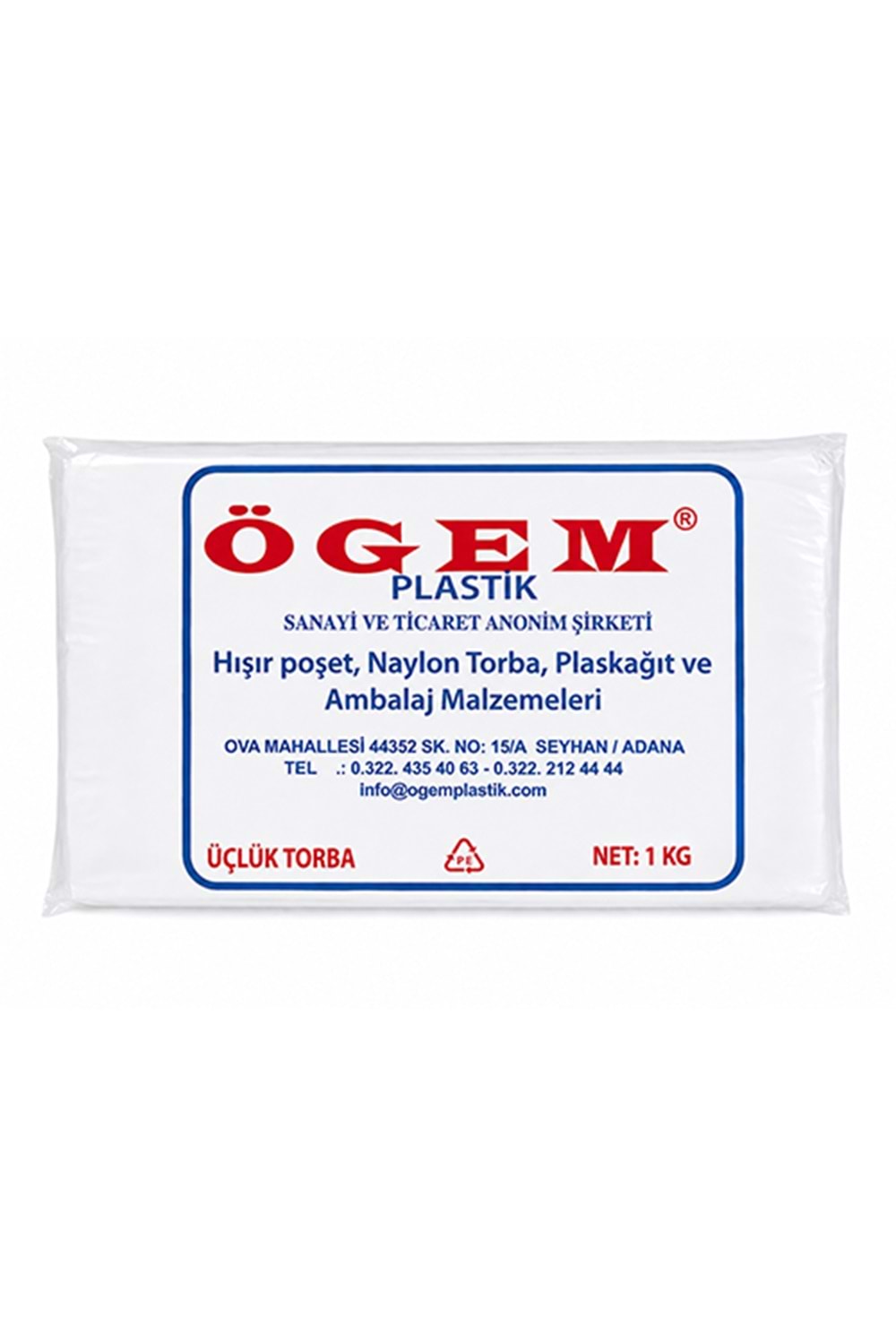 Ögem 25*42 Üçlük Naylon Torba 25 Kg.