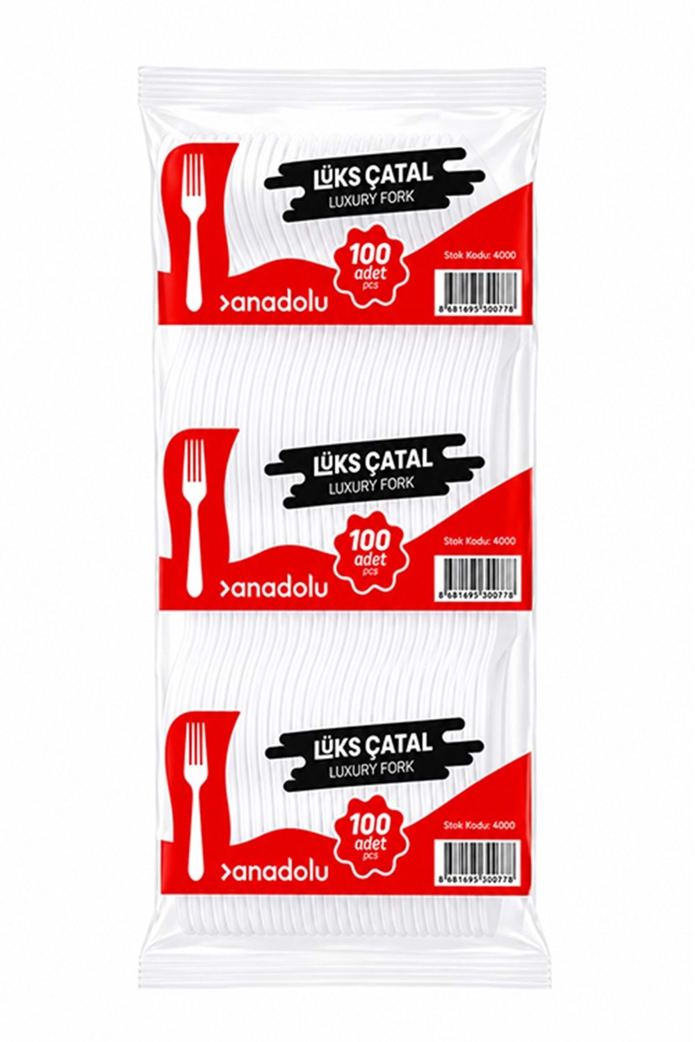 Anadolu Lüks Çatal 100*40 Pk